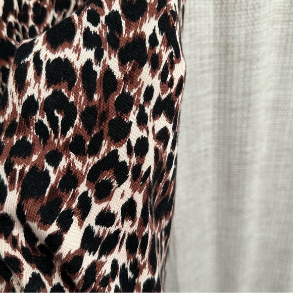 Zara Leopard Print Mini Dress - Picture 5 of 9